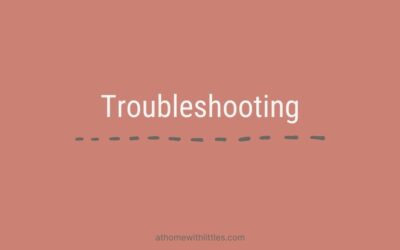 Troubleshooting